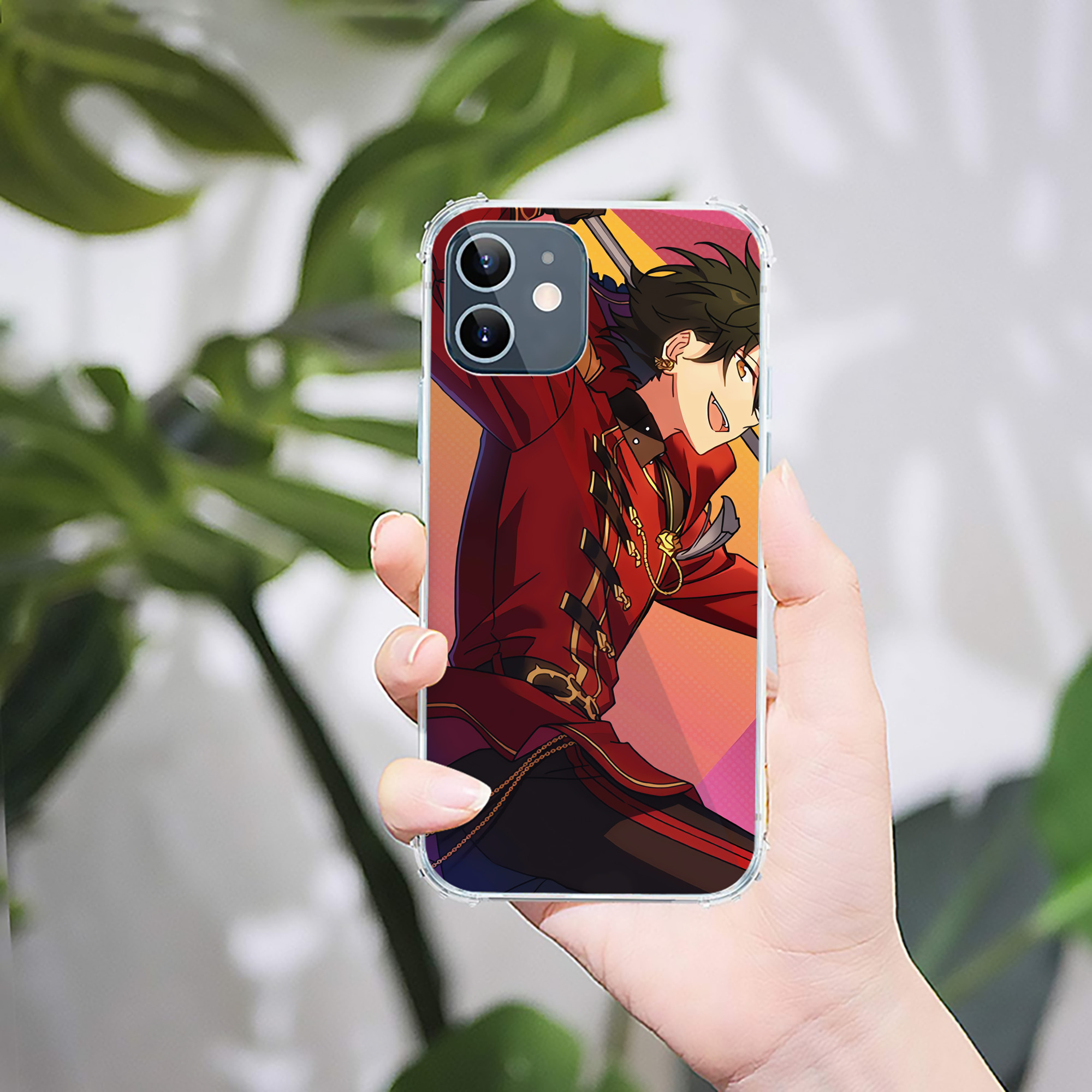 （画像用） あんさんぶるスターズ! Ensemble Stars 【iPhone 12シリーズ対応】透明スマホケース（クリアソフトケース）